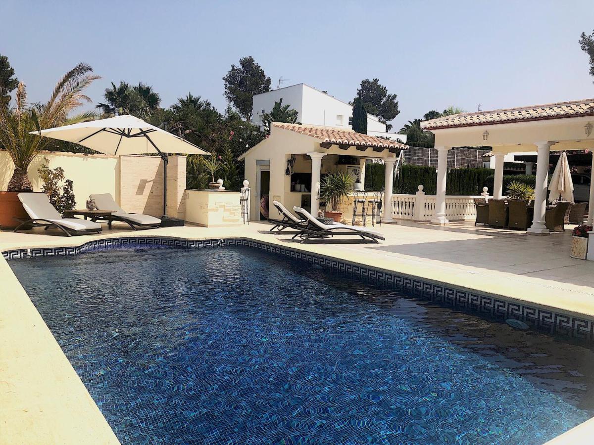 Luxurious Apartment In Javea With Private Swimming Pool&Garden Extérieur photo